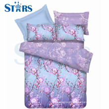 GS-FM3DRD-17 home textile Wide width microfiber bed sheet polyester printed fabric